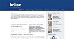 Desktop Screenshot of behse.de