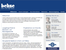 Tablet Screenshot of behse.de